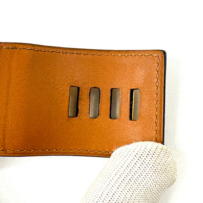 E3857 エルメス コリエドシアン ブレスレット ブラック×ゴールド T刻印 S