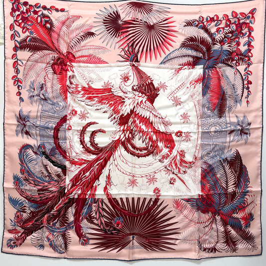 エルメス カレ90 スカーフ 不死鳥の神話 シルク 未使用 B3409