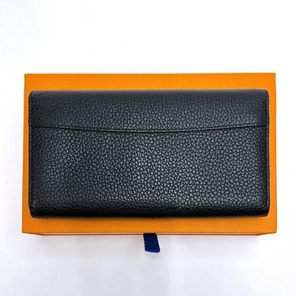 B1155 ルイヴィトン ポルトフォイユカプシーヌ トリヨン ブラック 長財布 RFID