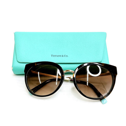 B1376 ティファニー ハバナ オン ティファニーブルー プラスチック×メタル サングラス ケース