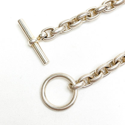 B1501 ライフ リドム リップル ネックレス シルバー チェーン 925【買戻し対象】