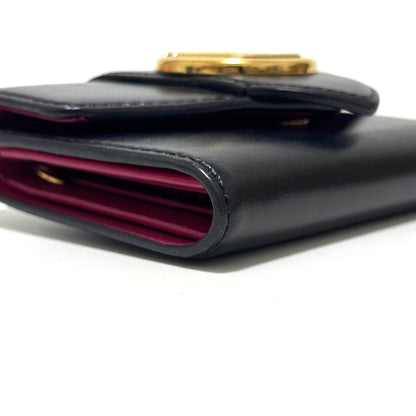 ルイヴィトン ポルトフォイユ ポンヌフ コンパクト 財布 三つ折り 黒 B3280