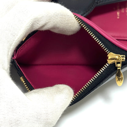 ルイヴィトン ポルトフォイユ ポンヌフ コンパクト 財布 三つ折り 黒 B3280