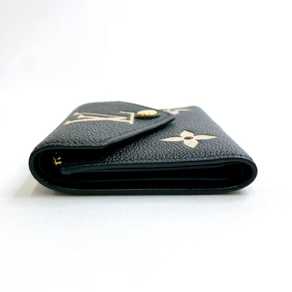 B1714 ルイヴィトン アンプラント ヴィクトリーヌ バイカラー コンパクト財布 NFC