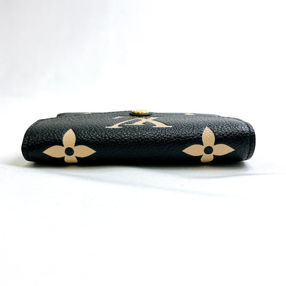 B1714 ルイヴィトン アンプラント ヴィクトリーヌ バイカラー コンパクト財布 NFC