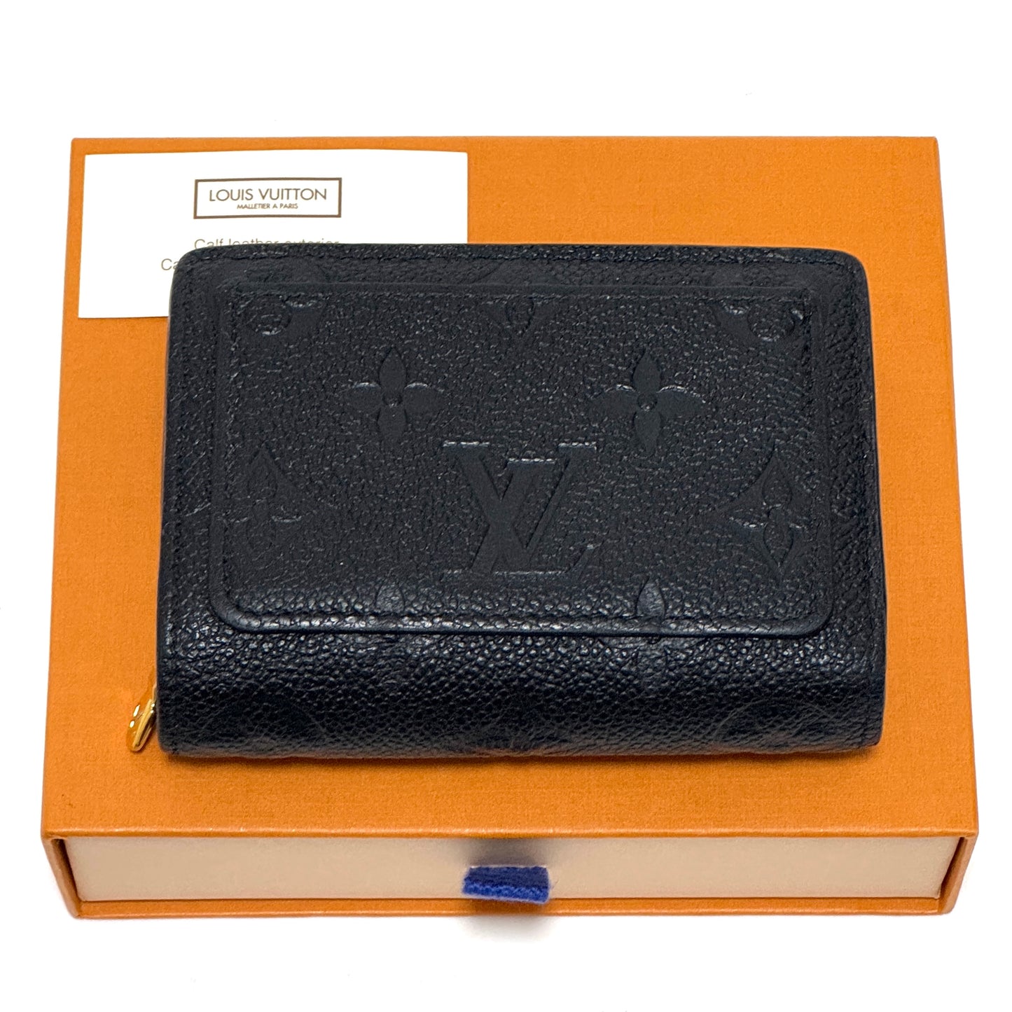 ルイヴィトン M80151 アンプラント ポルトフォイユ・クレア ノワール IC E1750