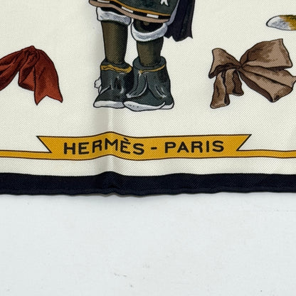エルメス スカーフ カレ90 Kachinas カチナ 民族 ホピ族 シルク E1026