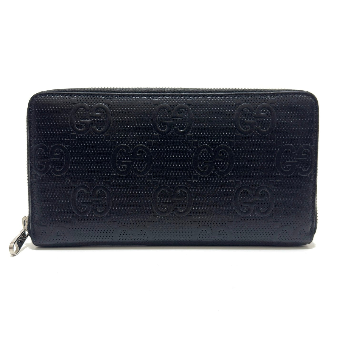 グッチ GGエンボス ジップアラウンドウォレット 625583 長財布 E0940