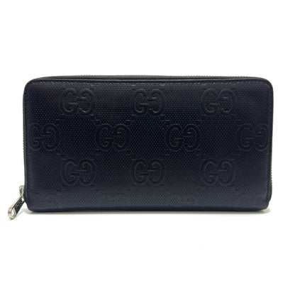 グッチ GGエンボス ジップアラウンドウォレット 625583 長財布 E0940