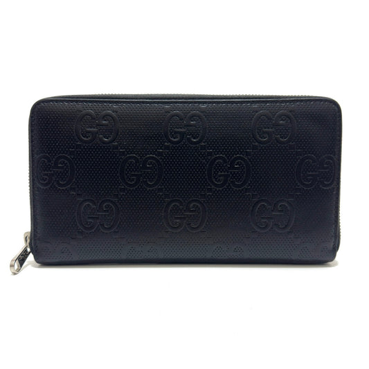グッチ GGエンボス ジップアラウンドウォレット 625583 長財布 E0940