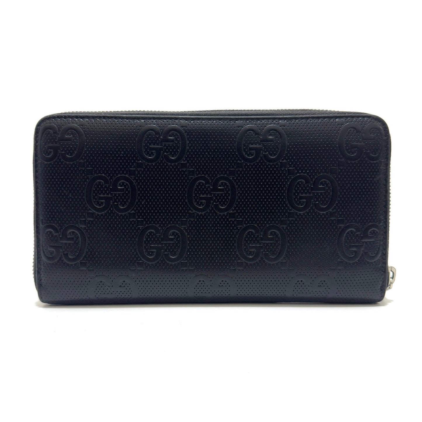 グッチ GGエンボス ジップアラウンドウォレット 625583 長財布 E0940
