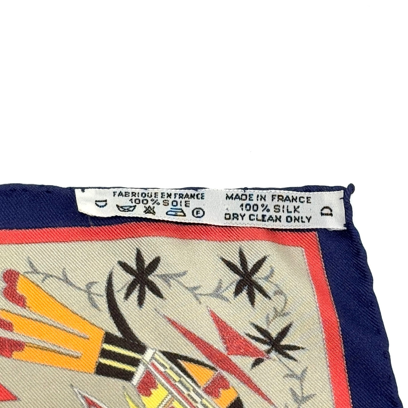 エルメス スカーフ カレ90 Kachinas カチナ 民族 ホピ族 シルク E1832
