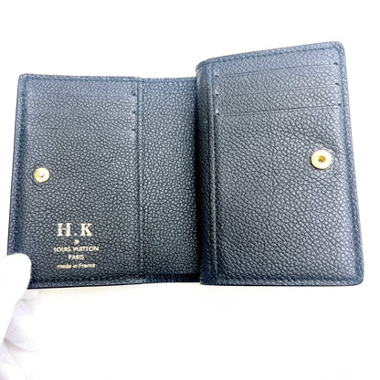 B2062 ルイヴィトン モノグラム アンプラント クレア 財布 ウォレット 黒 RFID【買戻し対象】