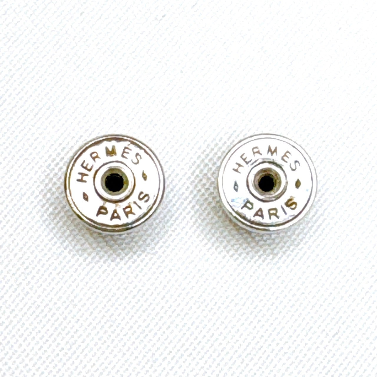 A3345エルメス　エキップ　ピアス　バッファローフォーン