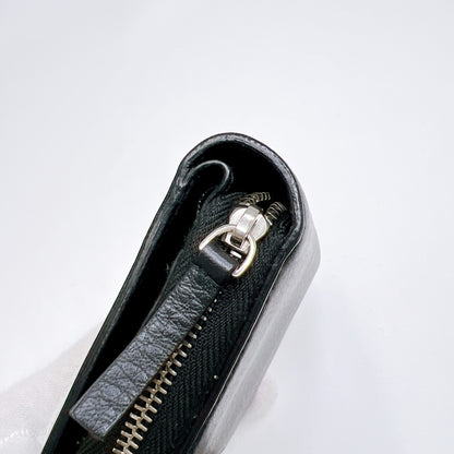 A3154 バレンシアガ エブリデイ　ラウンドジップ　財布　ブラック