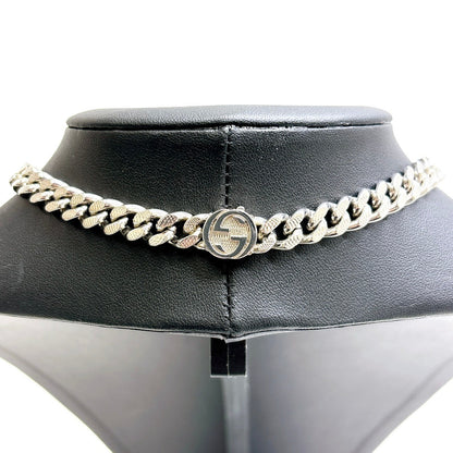 B0268 グッチ インターロッキングＧ ネックレス