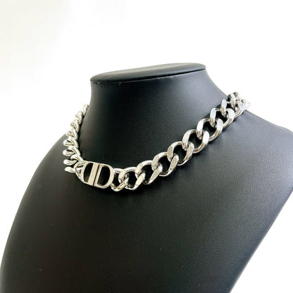 B0652 ディオール CD ICON チェーンリングネックレス