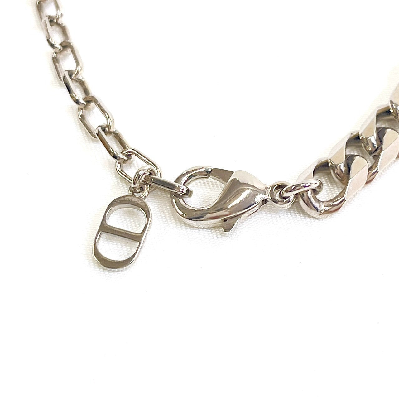 B0655 ディオール CD ICON チェーンリング ネックレス