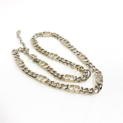 B0655 ディオール CD ICON チェーンリング ネックレス