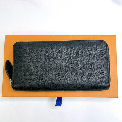 B0716 ルイヴィトン ジッピーウォレット マヒナ ノワール 長財布 ラウンドジップ シリアル:TN1115