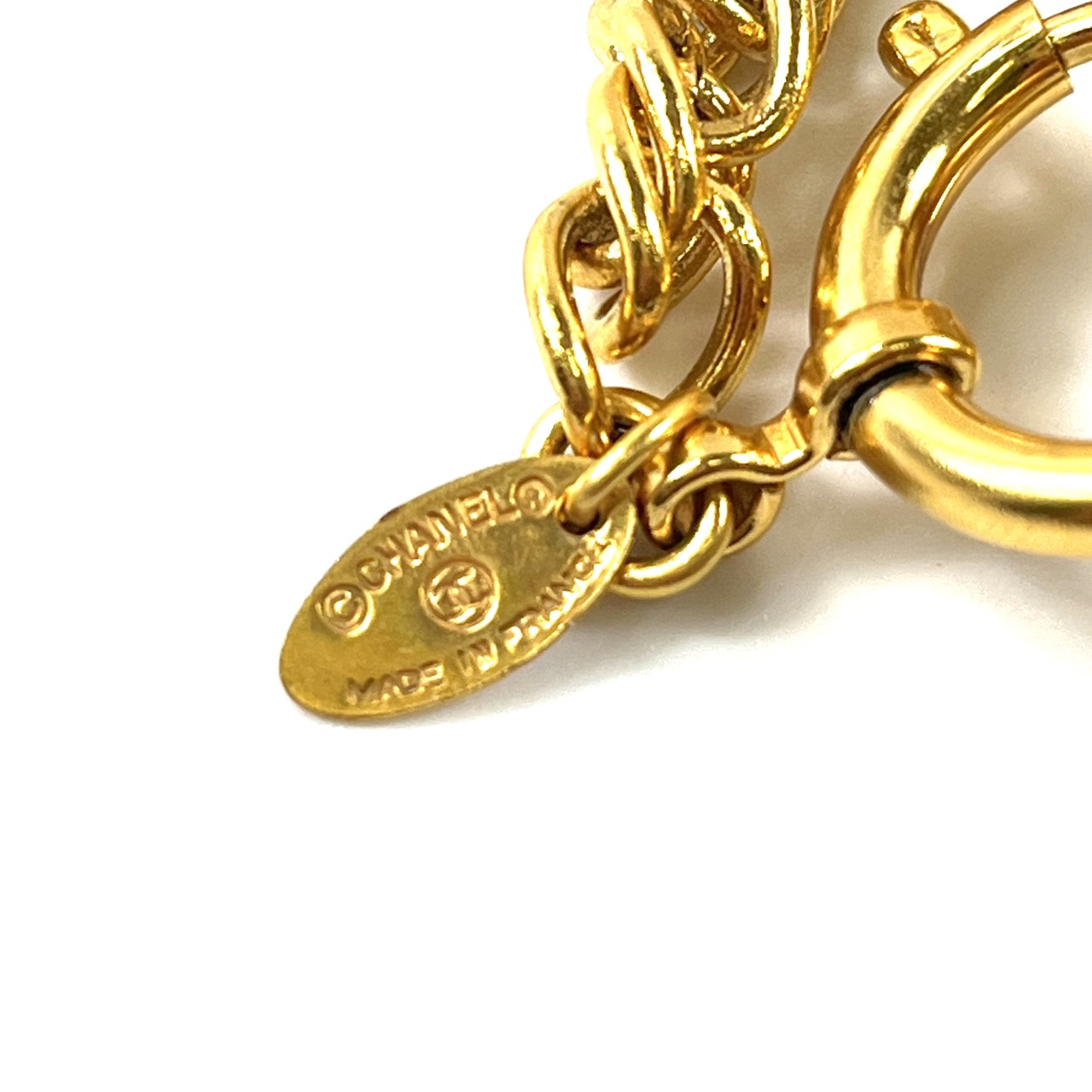 シャネル ルーペ ロングチェーン ネックレス ゴールド ヴィンテージ シャネル ルーペ ロングチェーン ネックレス ゴールド ヴィンテージ