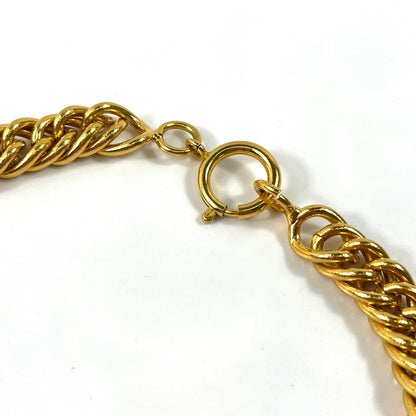 シャネル メダリオン カンボン ロゴ ネックレス ヴィンテージ 刻印3874 【買い戻し対象】 B3206