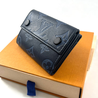 ルイヴィトン モノグラムシャドウ ディスカバリーコンパクトウォレット ICチップ 【買い戻し対象】 B3261