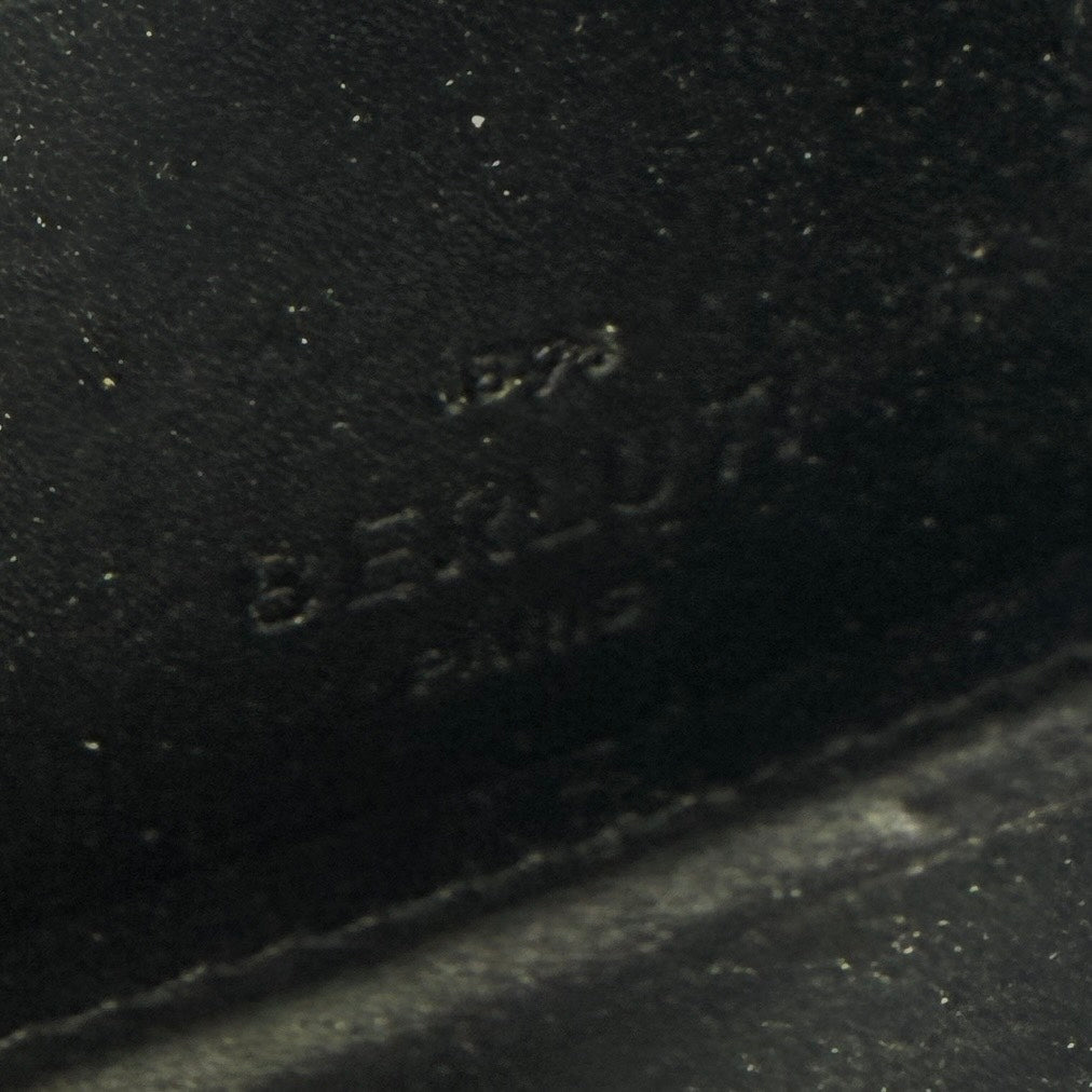 E2826 ベルルッティ イタウバ 長財布 ラウンドジップウォレット カリグラフィ パティーヌ パープル